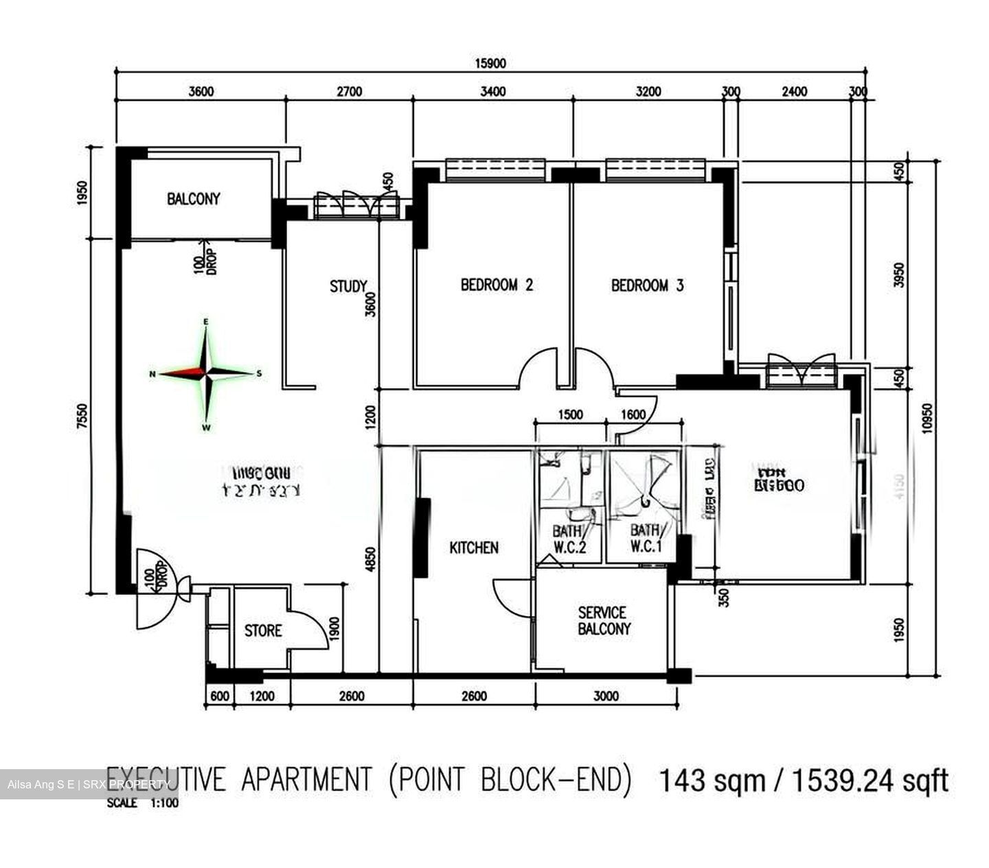 Blk 287A Jurong East Street 21 (Jurong East), HDB Executive #592885301